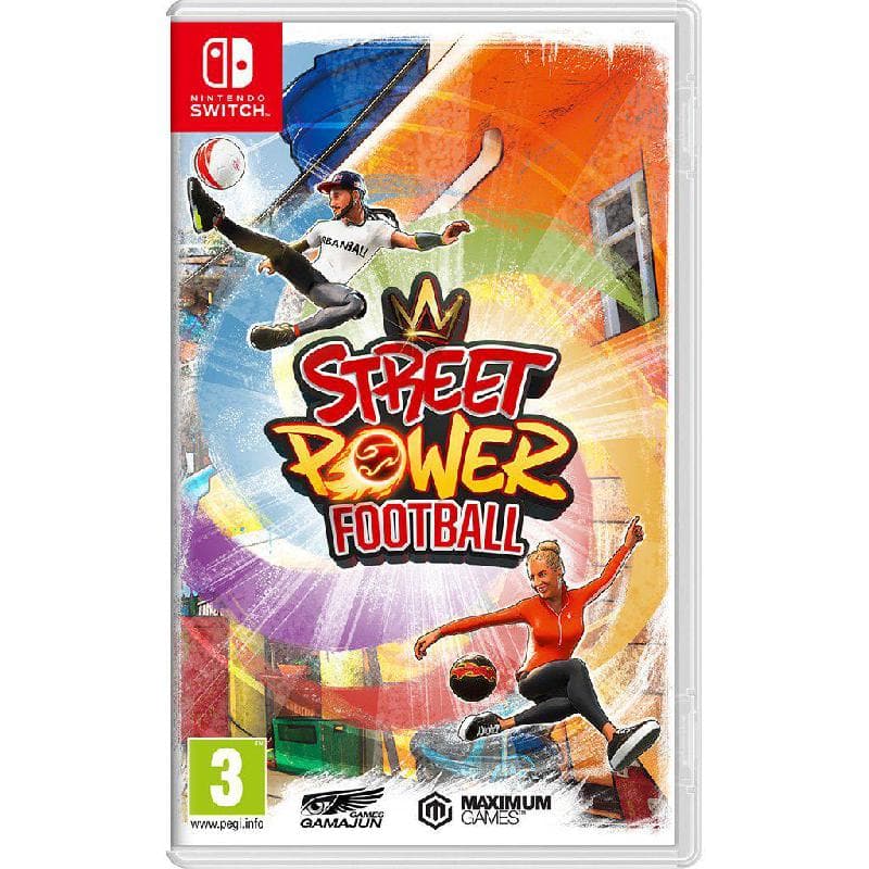 Street Power Football, Switch/Switch Lite (Games), Sports, Game Card