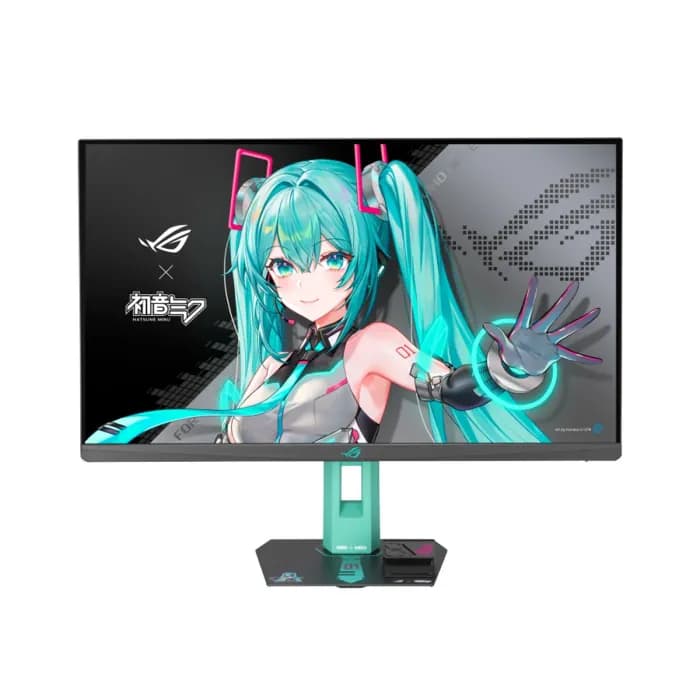 ASUS ROG Strix XG27ACMEG-G Hatsune Miku Edition 27-inch QHD Fast IPS 260Hz Gaming Monitor