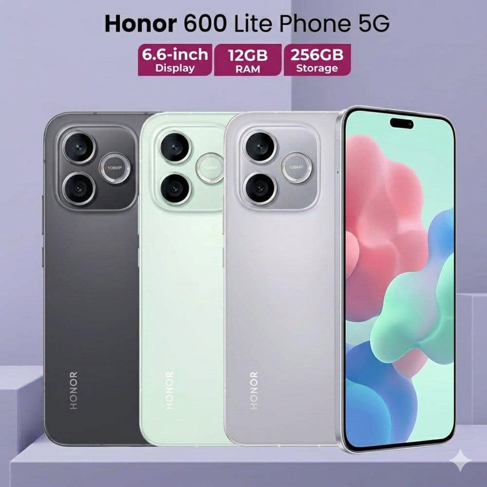 Honor 600 Lite (8GB RAM + 256GB Memory)