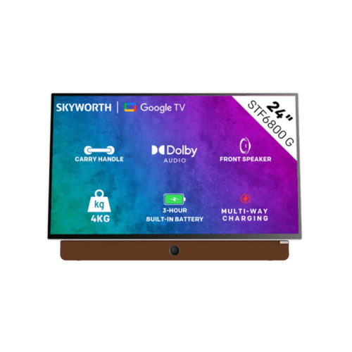 Skyworth Portable - 24 Inch Smart LED TV