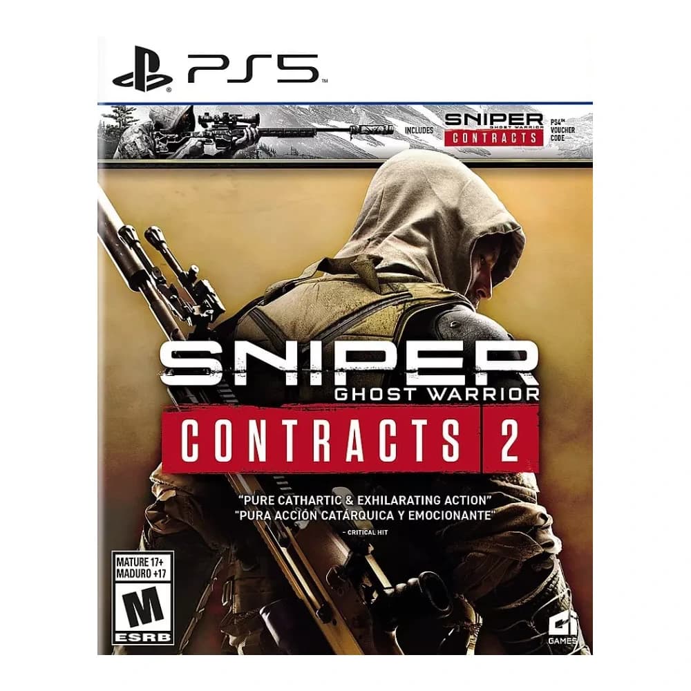 Sniper Ghost Warrior Contracts 2 For Ps5 – R1 (PS4 Voucher Code Includes)