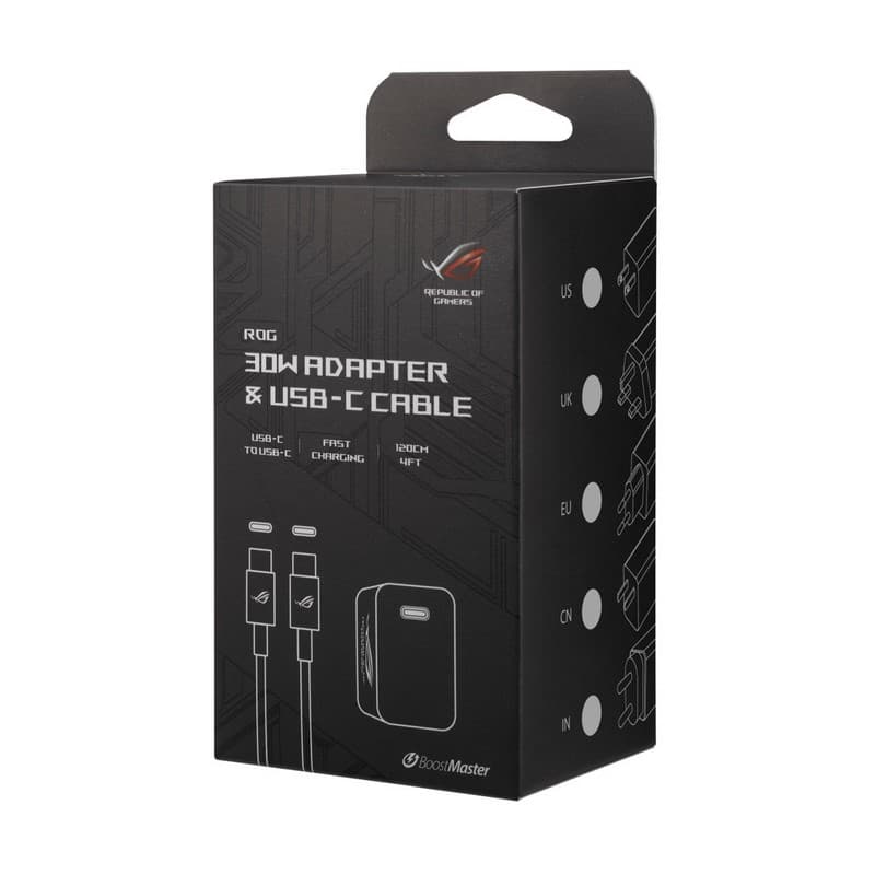 Asus Rog 2, 30W Adapter and USB-C CABLE
