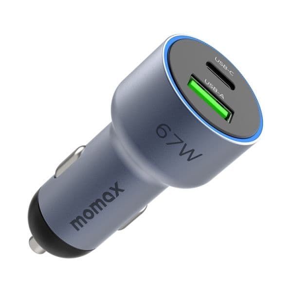 Momax MoVe 67W dual-port car charger