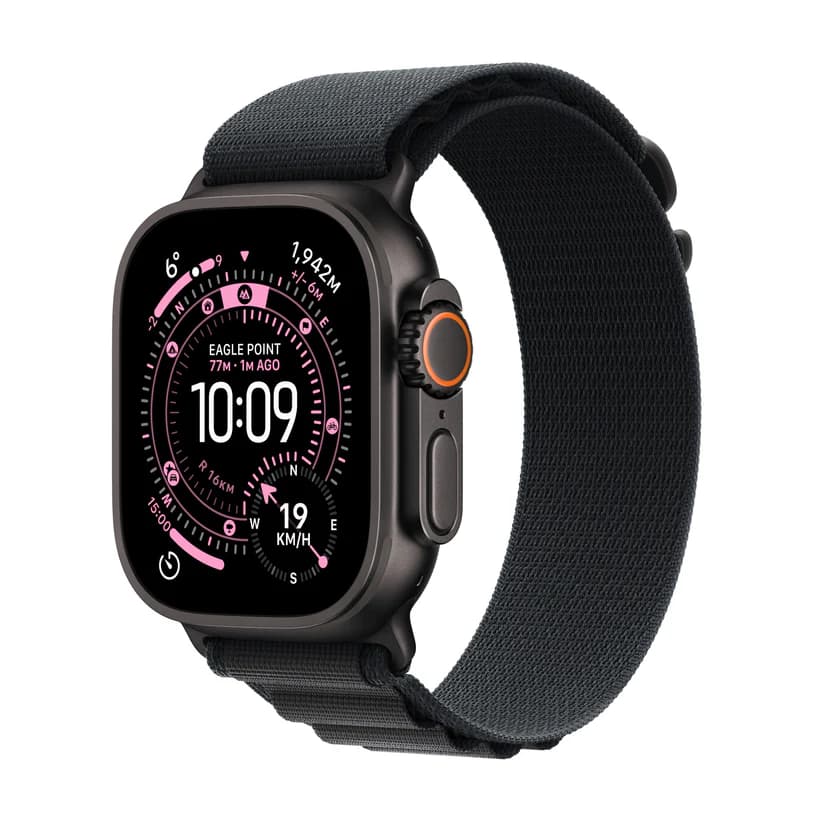 Apple Watch Ultra 2 GPS + Cellular 49mm Titanium Case with Blue Alpine Loop - Small