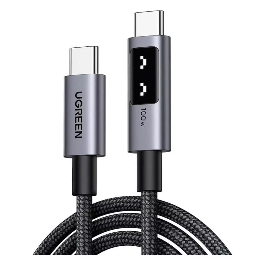 UGREEN Uno USB-C to USB-C PD Fast Charging Cable 5A Max 1m 100w