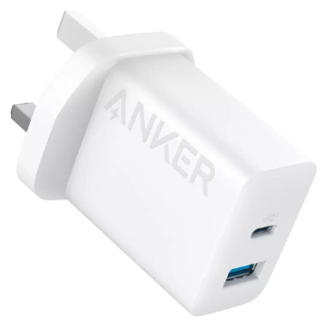 Anker Charger 20W 2-Port USB-C Cable 5ft