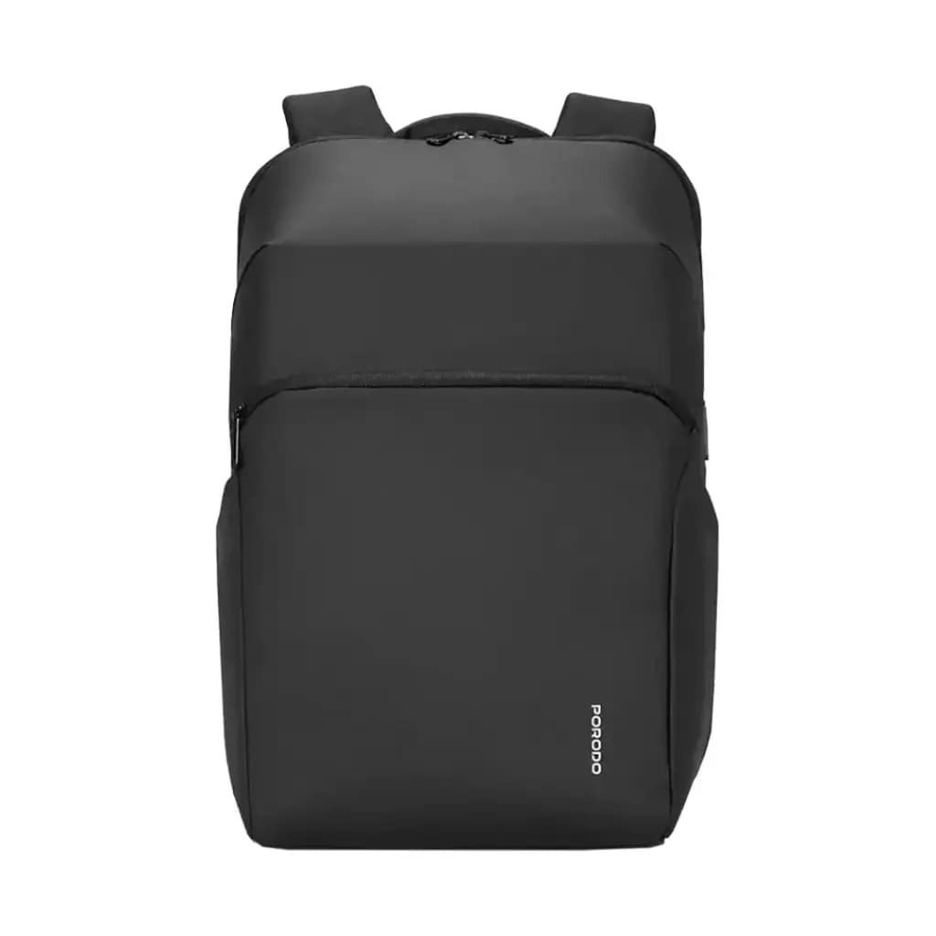 Porodo Lifestyle Water-Resistant PU Backpack