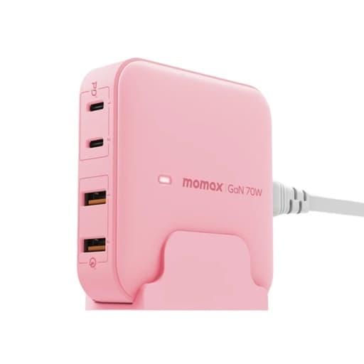 Momax One Plug 70W 4-Port Desktop Charger UK