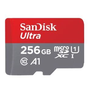 SanDisk Ultra mSD 100MB/s CLS 10 - 256GB