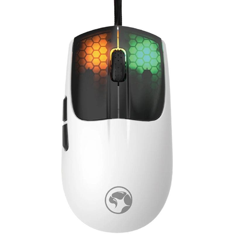 MARVO Scorpion M727 RGB Gaming Mouse, Wired, Optical, 1200-12400 dpi