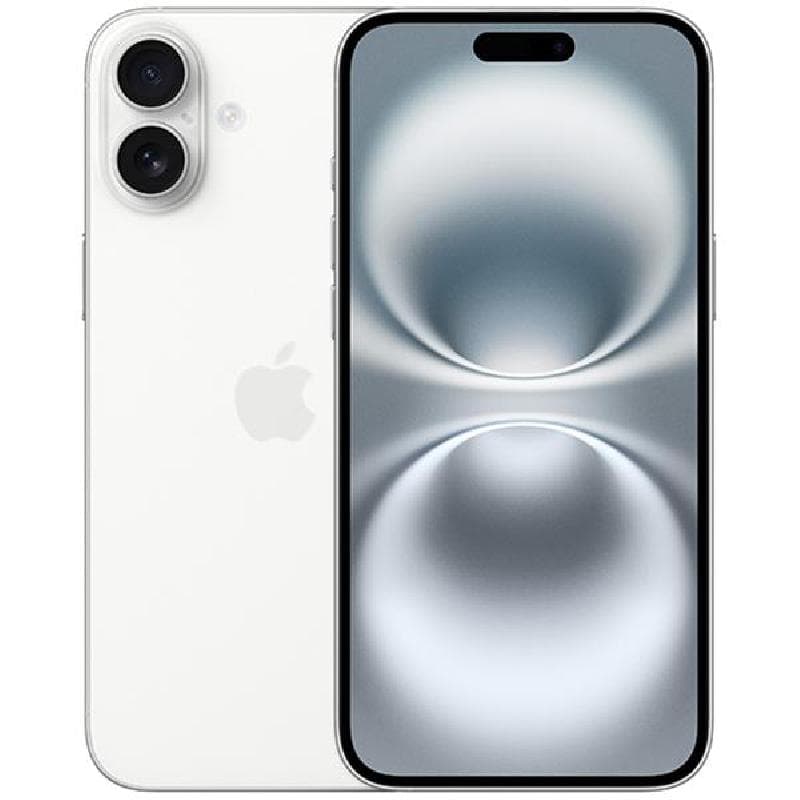 Apple iPhone 16 Plus, 128 GB, White, 5G, Apple A18