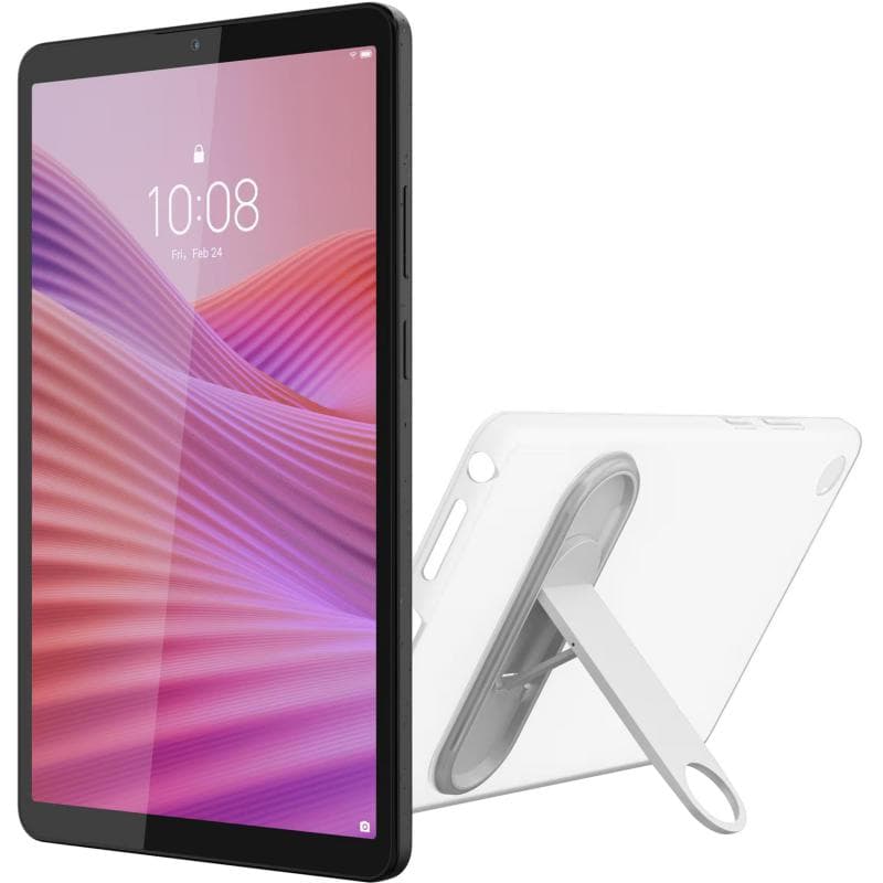 Lenovo Tab One Tablet - Wi-Fi Clear Case 2026, 8.7", 128 GB, Luna Grey, Octa Core