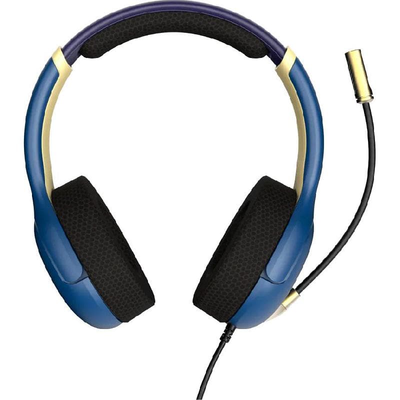 PDP AIRLITE The Legend ZELDA Edition Over-Ear Headphones, Noise Cancelling Microphone, Wired, 3.5 mm Connector, Rotating Microphone