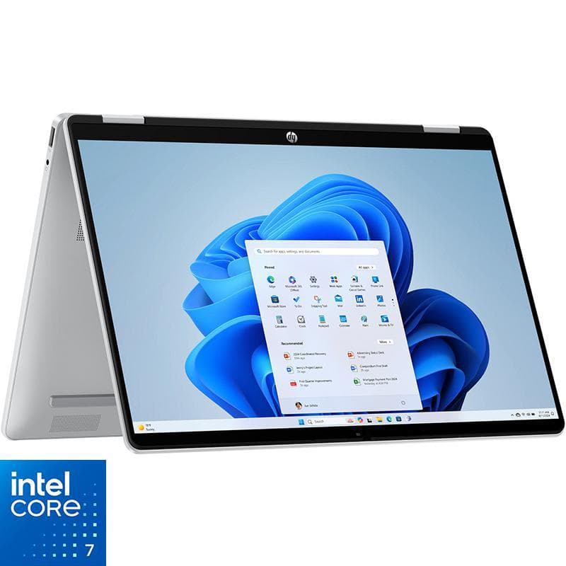 HP OmniBook 5 Flip 2-in-1 Laptop - Convertible, 14", Intel Core 7, 16 GB RAM, 512 GB PCIe NVMe M.2 SSD, Windows 11 Home, Intel Graphics, Foldable