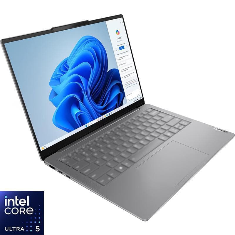 Lenovo Yoga Slim 7 Laptop, AI, 14", Intel Core Ultra 5, 16 GB RAM, 1 TB M.2 NVMe PCIe 4.0 SSD, Windows 11 Home, Intel Arc Graphics