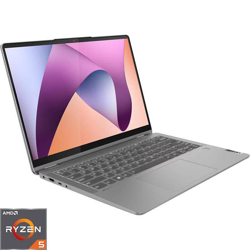 Lenovo IdeaPad Flex 5 2-in-1 Laptop - Convertible, 14", AMD Ryzen 5, 8 GB RAM, 512 GB PCIe NVMe M.2 SSD, Windows 11 Home, Foldable