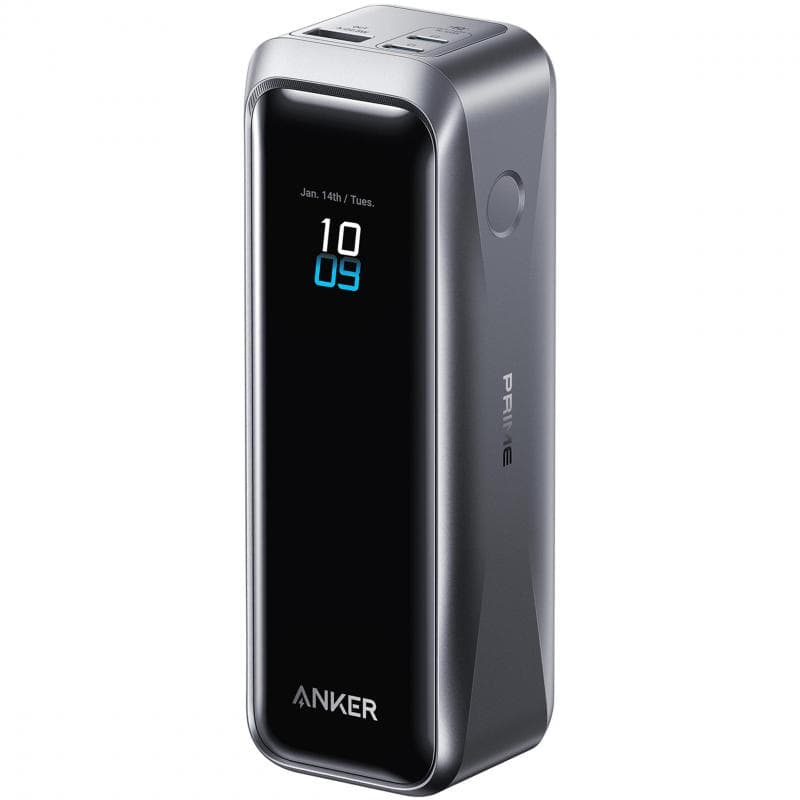 Anker Prime 20K 220W Powerbank, Fast Battery Charging, 20000 mAh, 3 USB (1X USB/2X USB-C)
