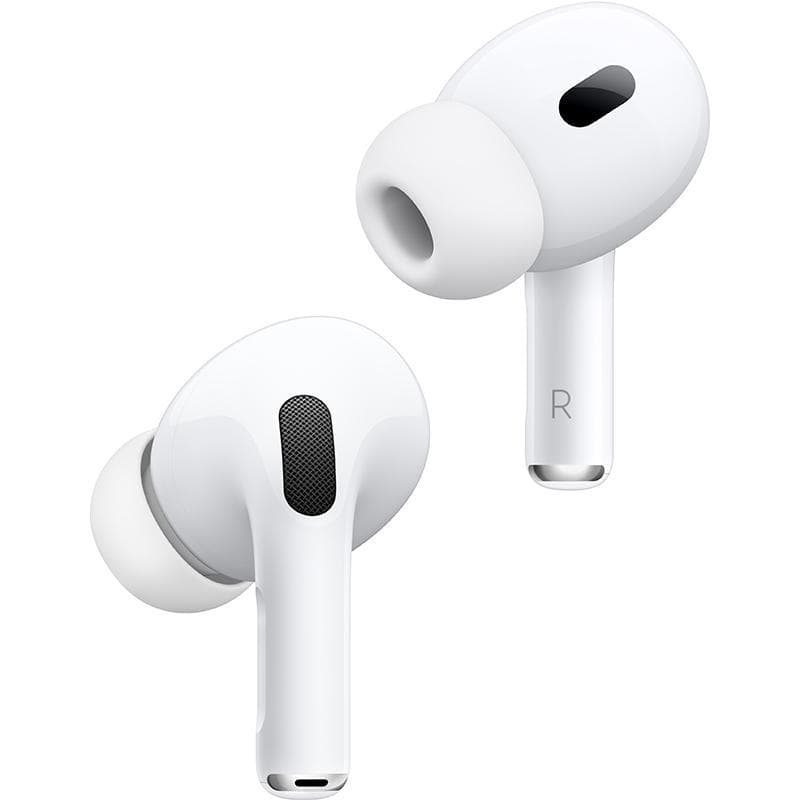 Apple AirPods Pro 2nd Gen USB-C Earbuds, Active Noise Cancelling, Bluetooth (Device)/MagSafe Charging Case, USB-C, Built-in Microphone