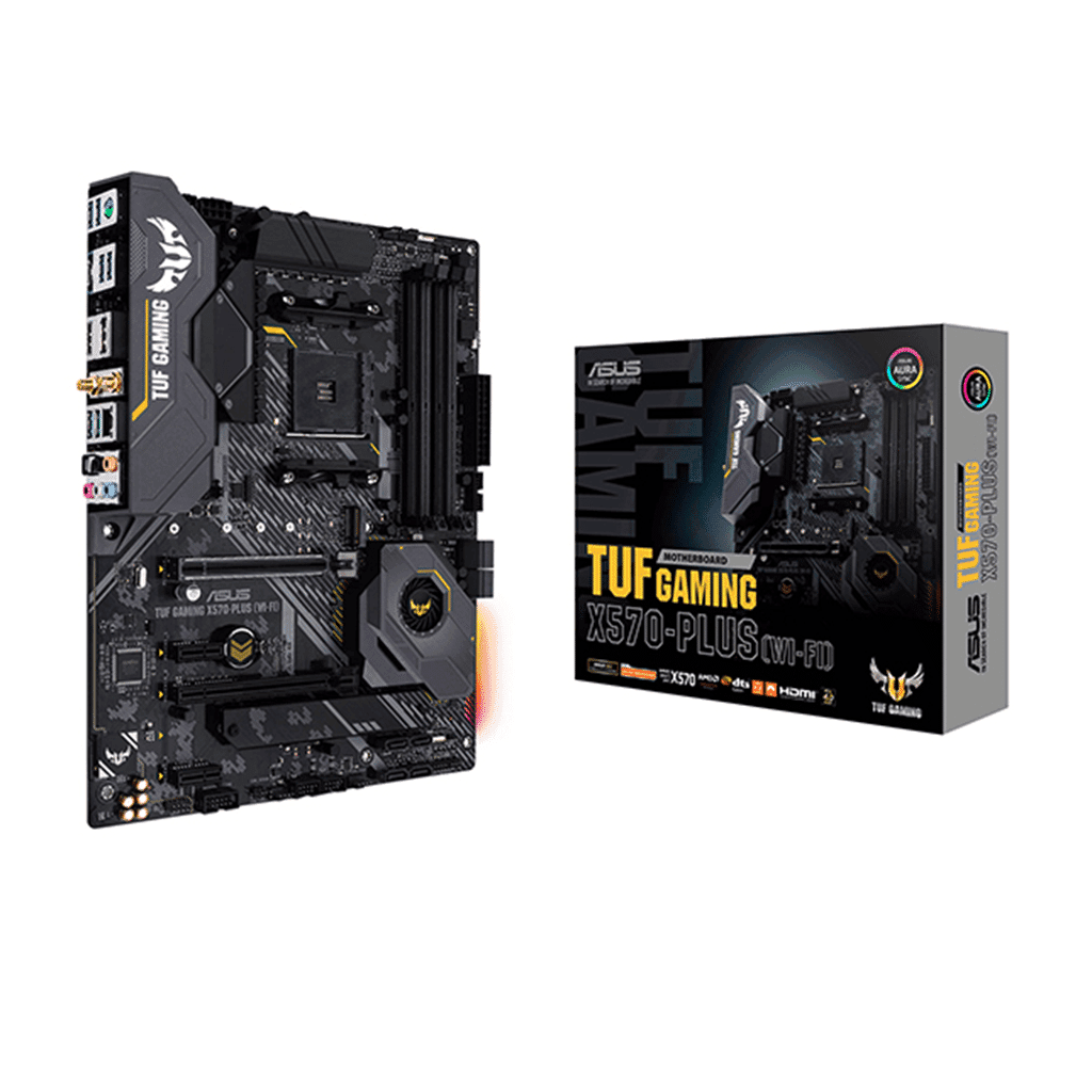 Asus TUF Gaming X570 – Plus (Wi-Fi) AMD AM4 ATX Gaming Motherboard