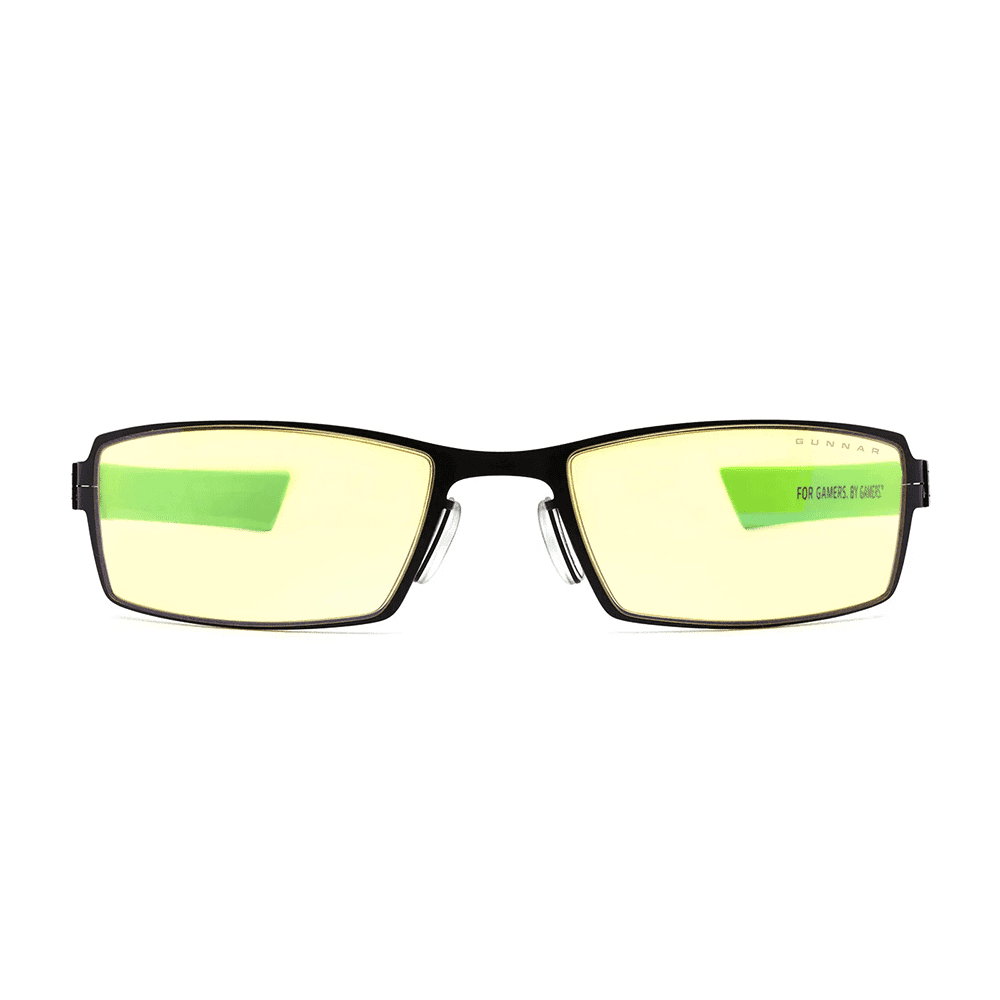 Gunnar Razer MOBA Edition Gaming Glasses, Onyx Frame, Amber Lens Tint