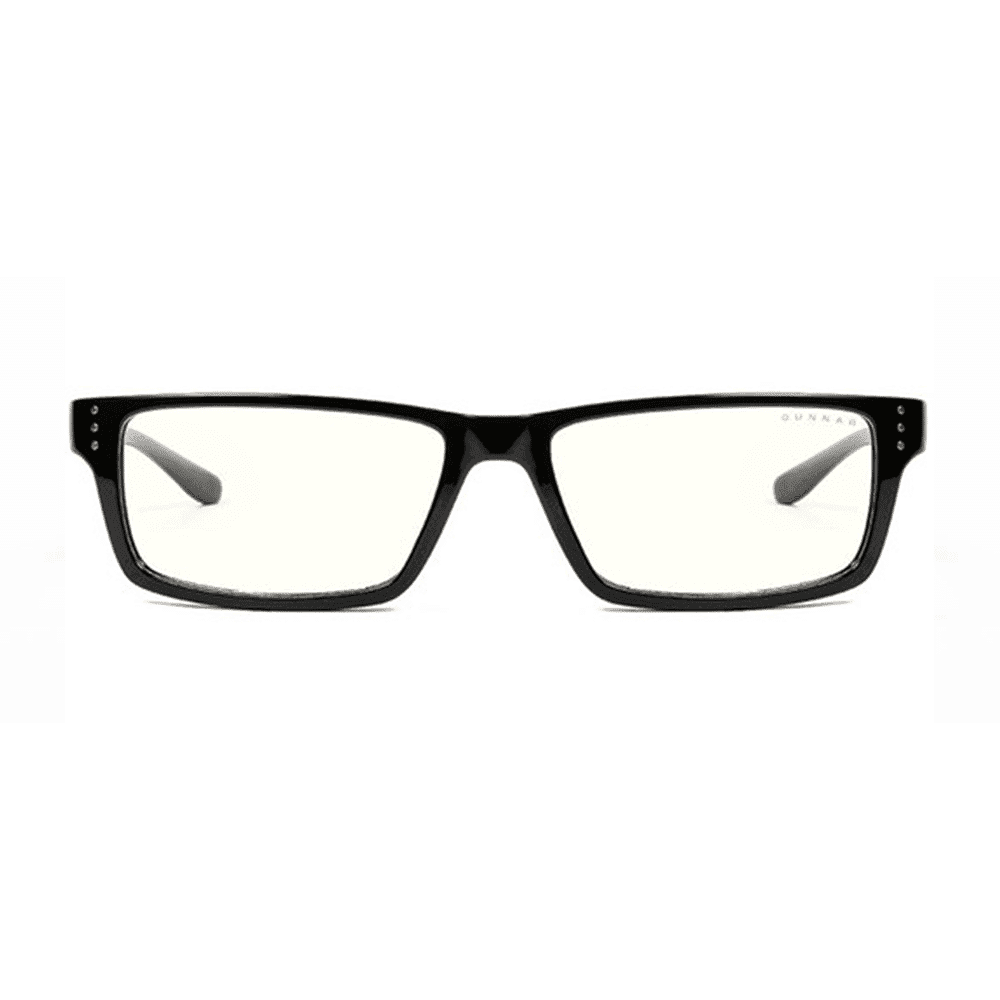 Gunnar Riot Gaming Glasses (Onyx Frame, Clear Lens Tint)