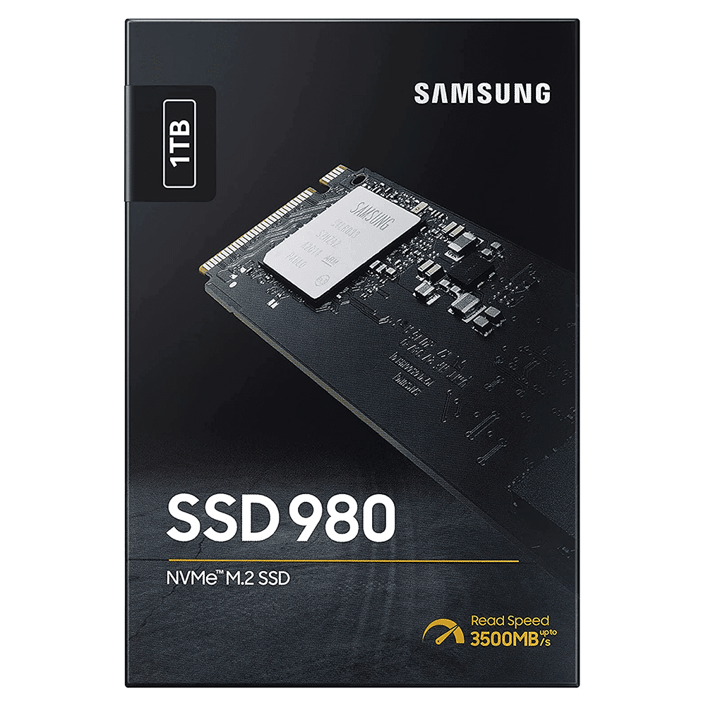 Samsung 980 1 TB PCIe 3.0 NVMe M.2 Internal Solid State Drive