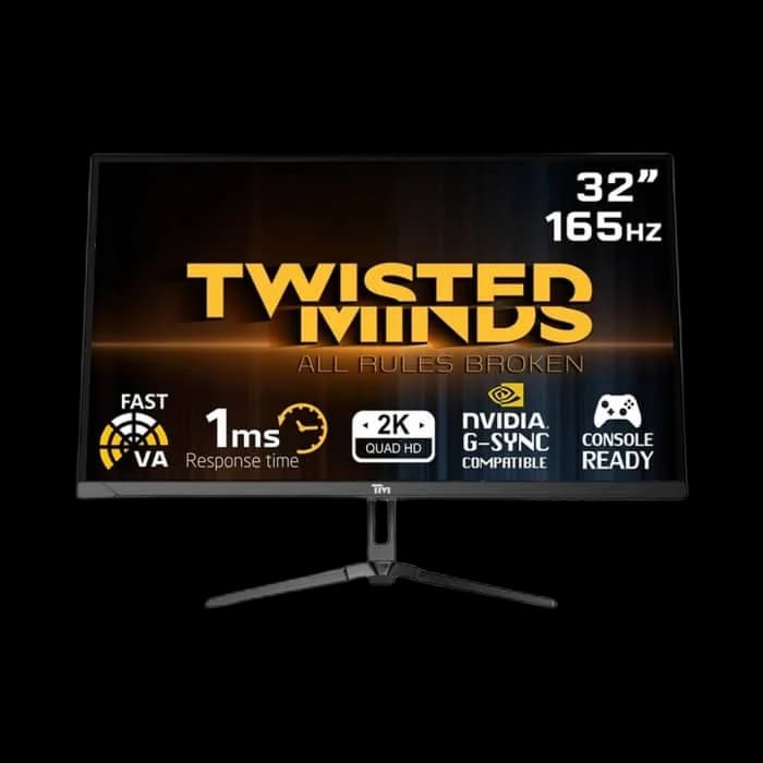 Twisted Minds 32 inch QHD 165Hz Gaming Monitor
