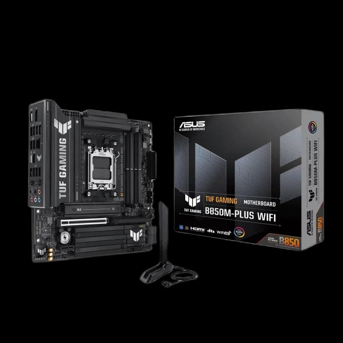 ASUS TUF GAMING B850M-PLUS WIFI DDR5 Micro-ATX Motherboard
