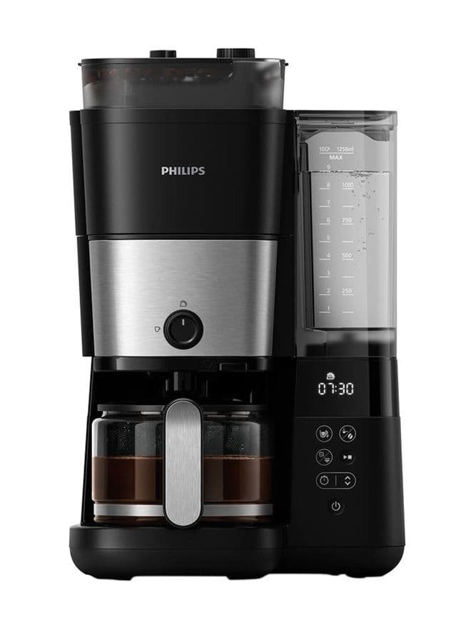 Philips Drip Coffee Maker With Built-in Grinder 1.25 L