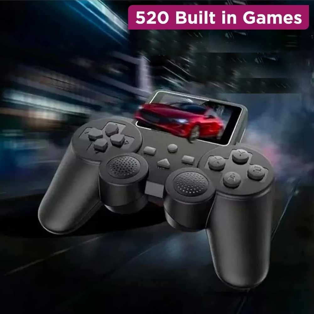 S10 Retro Gamepad with LCD Screen and 520 Built in Games