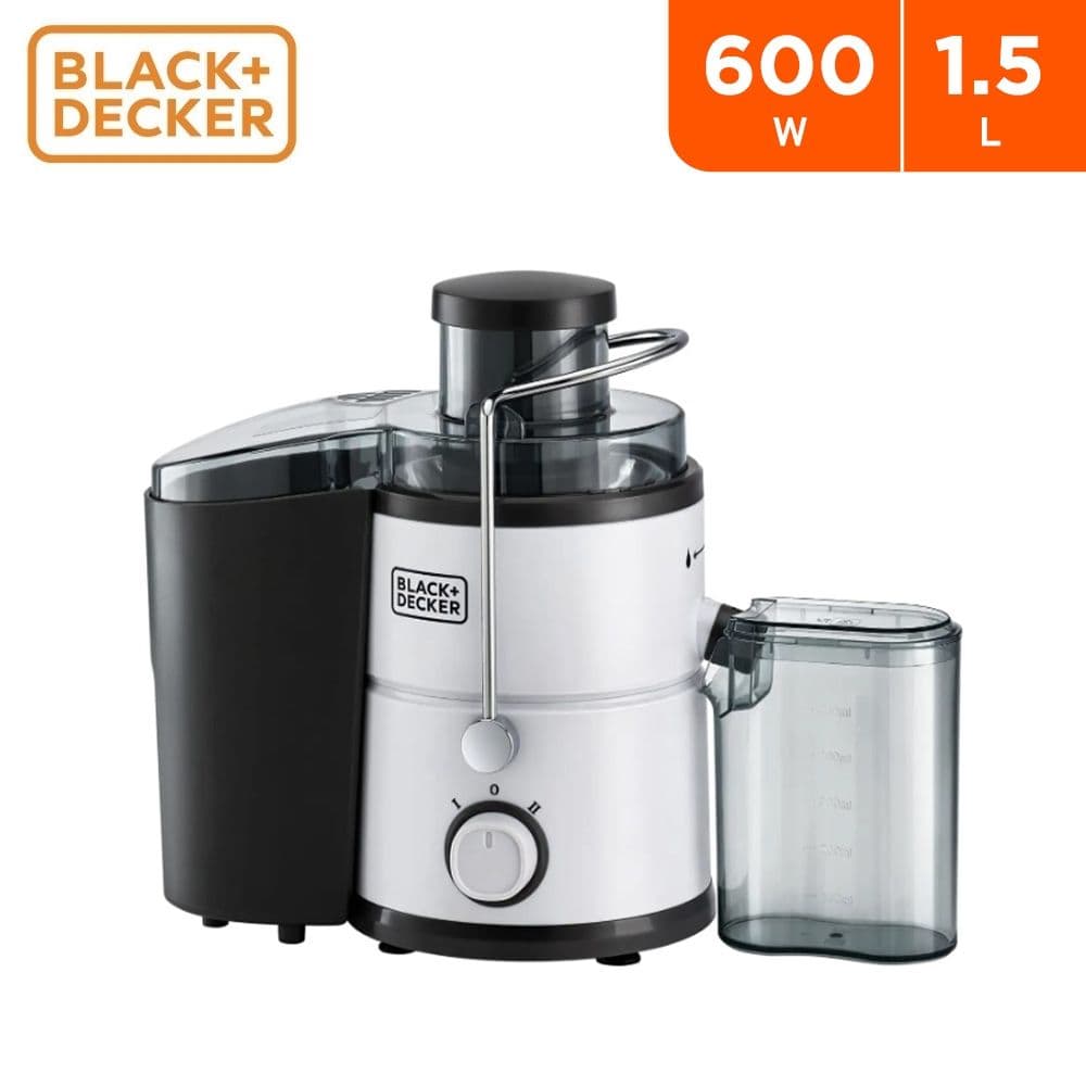 Black & Decker Juice Extractor 1.5L 600W (New Product / Open Box)