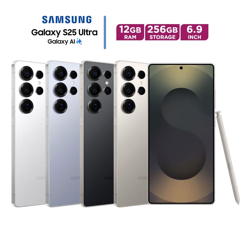Samsung Galaxy S25 Ultra Phone 5G 6.9-inch 12GB RAM 256GB