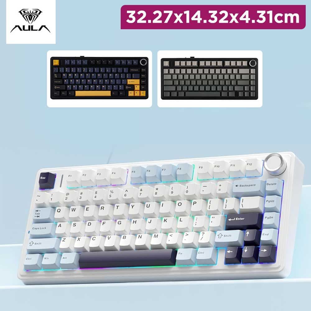 F75 Wireless Mechanical Keyboard with LEOBOG Reaper Switch by AULA