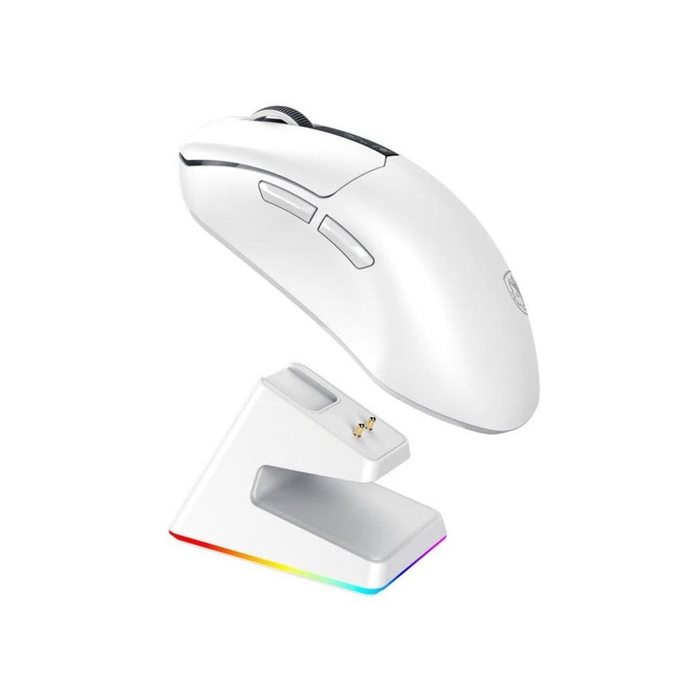 Wireless Gaming Mouse with OLED and Magnetic Charger by Sades