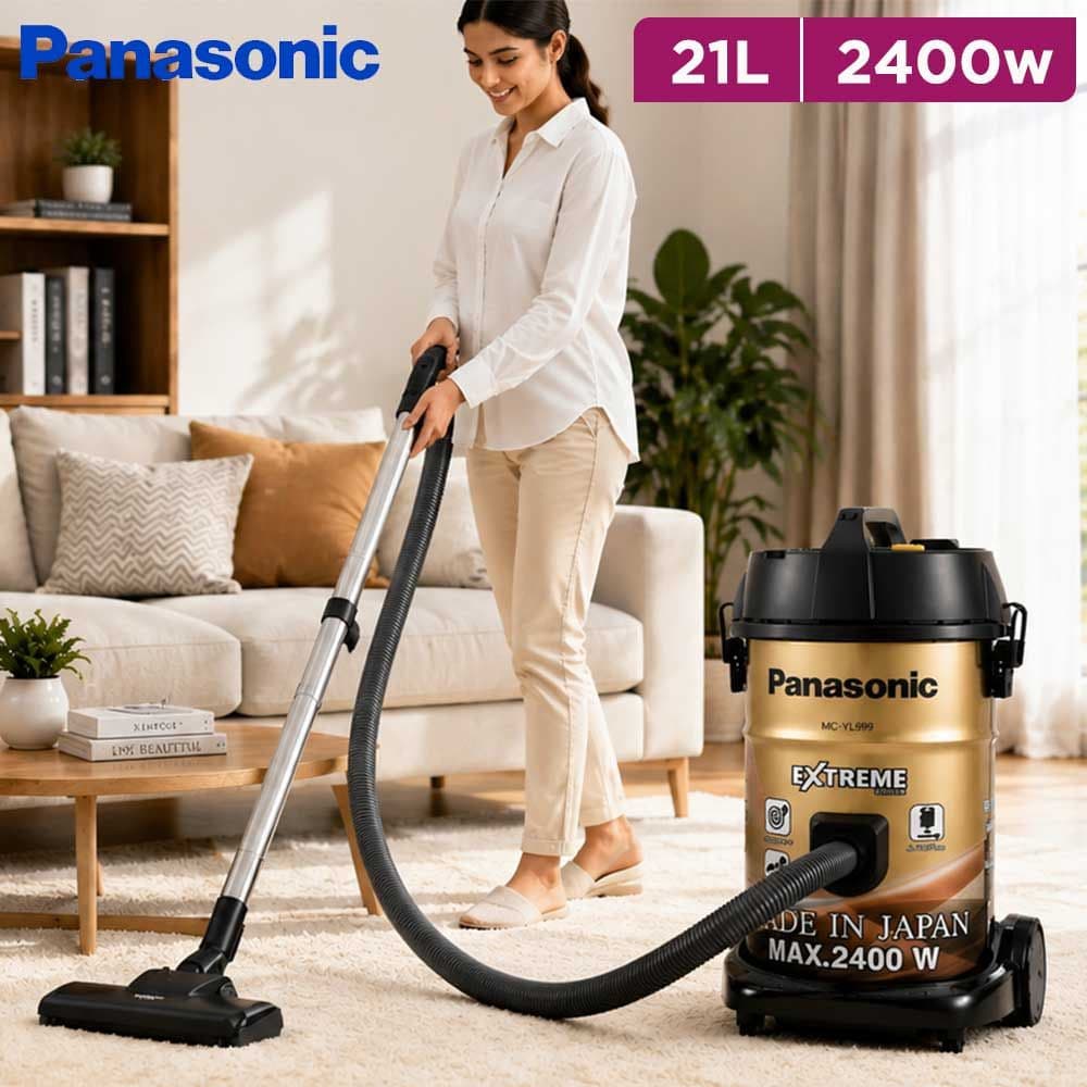 Panasonic 21 Liter Tank Vacuum Cleaner - 2400W