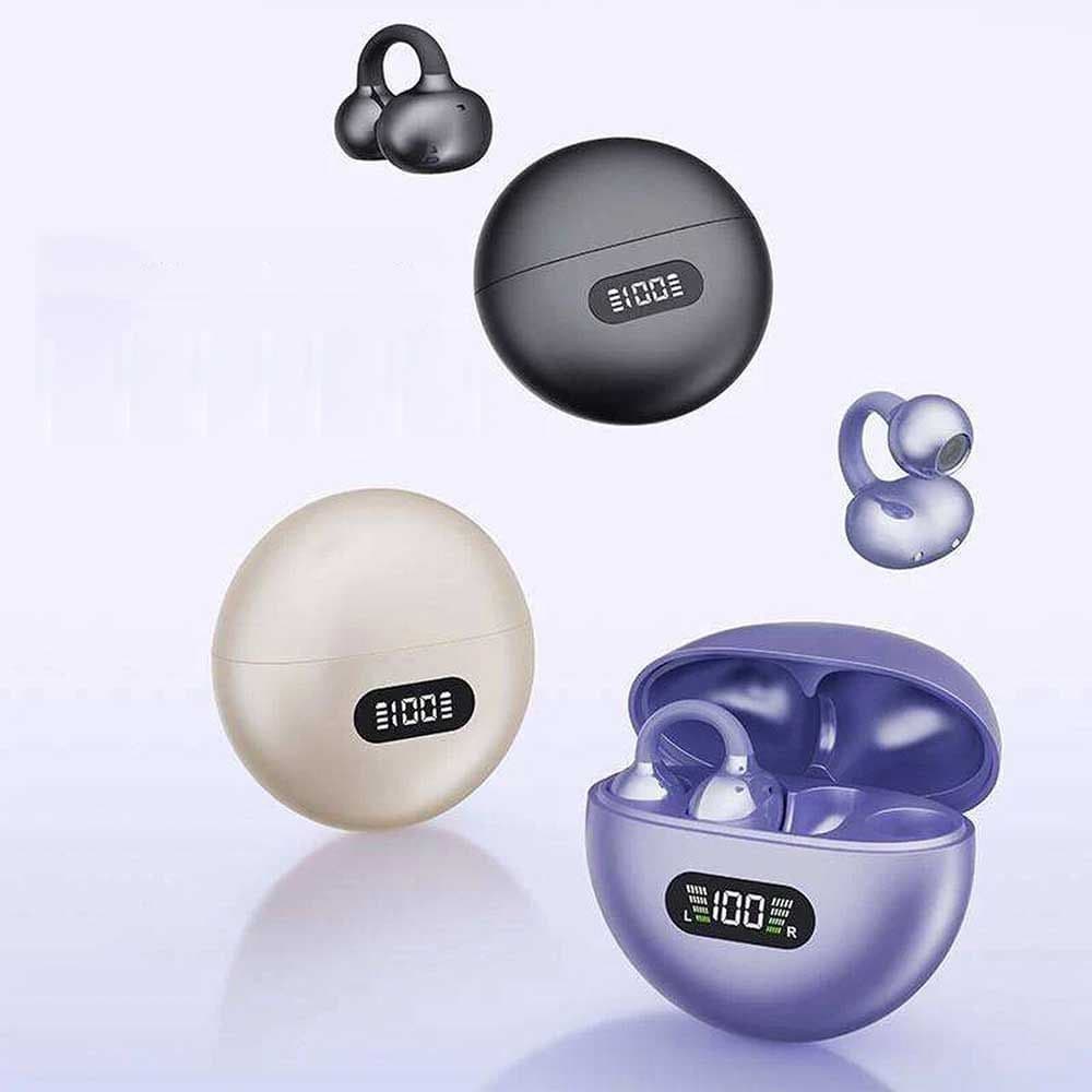 Sports Silicone True Wireless Clip On Earbuds