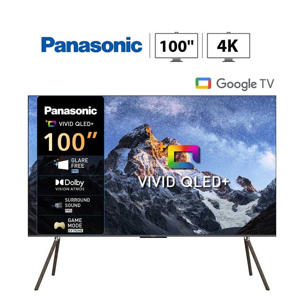 Panasonic 100-inch QLED UHD 4K Google TV