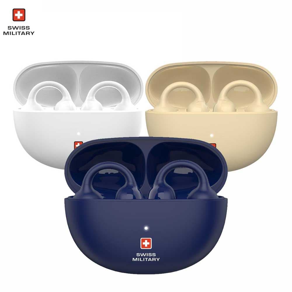 Delta 6 Air Conduction Wireless Earbuds by Swiss Military