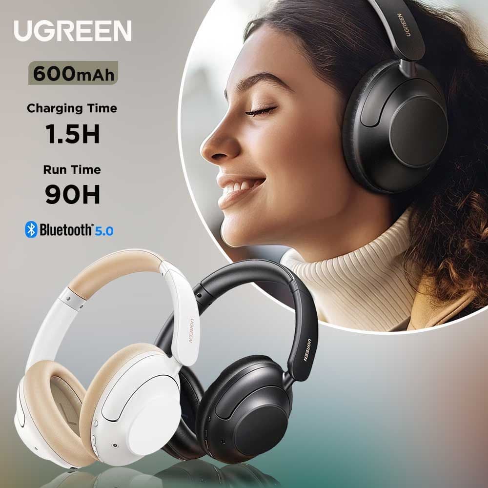 HiTune Max5 Wireless Headphones with Noise Cancelling by UGREEN
