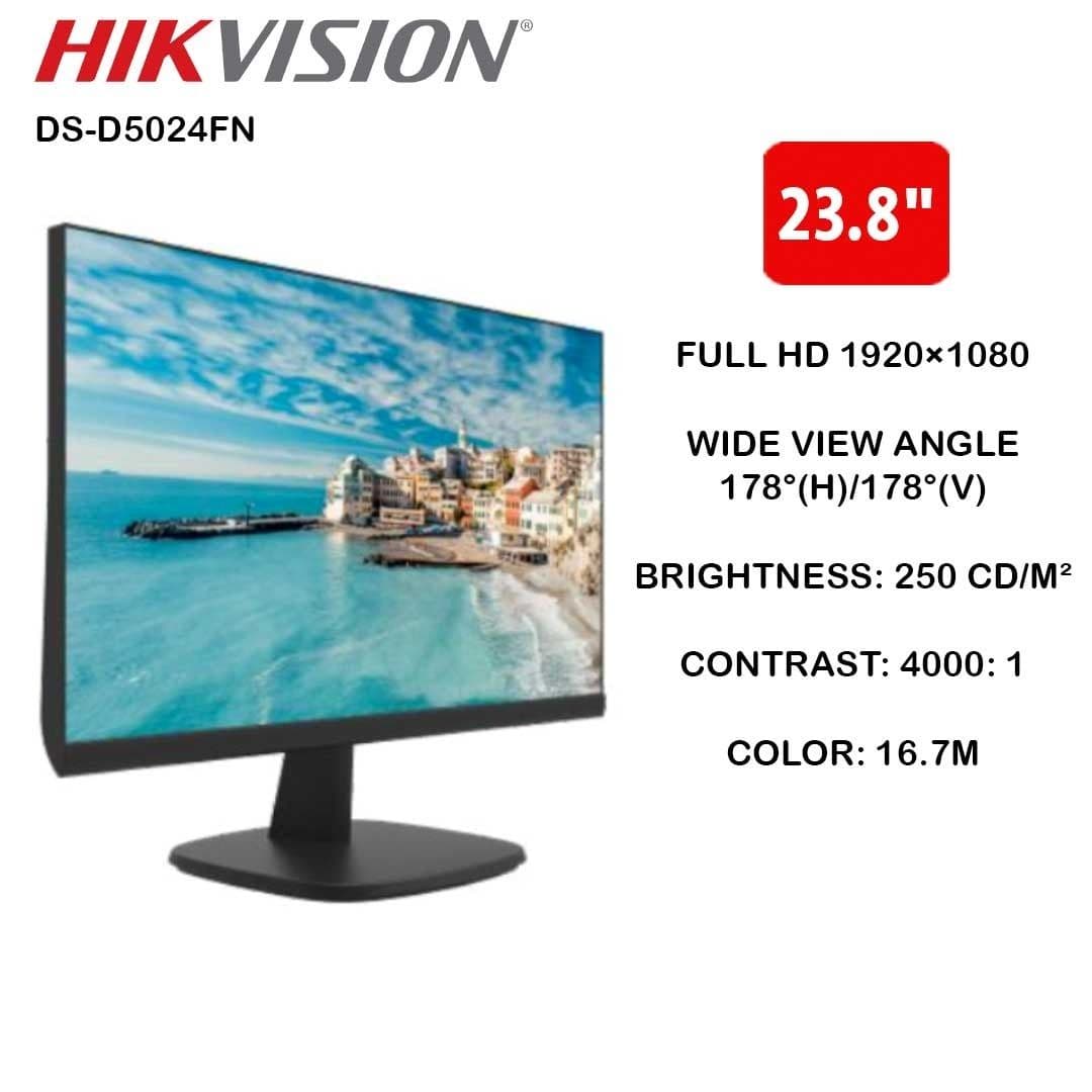 HIKVISION 23.8 Inch FHD LED Borderless Monitor