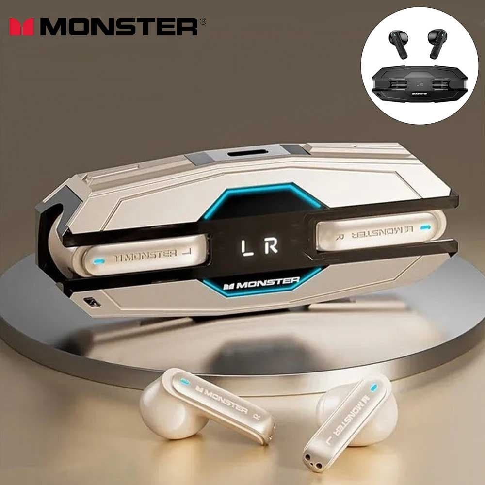 Wireless TWS Earphones with Noise Cancelling by Monster