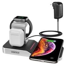 Choetech 4 in 1 Fast Wireless Charging Station for Apple Devices Dock