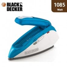 Black + Decker 1085 W Dual Voltage Travel Iron
