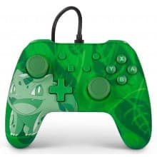 PowerA Enhanced Switch Wired Controller for Nintendo Switch - Overgrow Bulbasaur