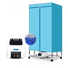 Manatee 1000W Portable Electric Clothes Dryer with Remote Control