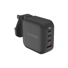 Promate 100W GaNFast Charger with Quick Charge 3.0