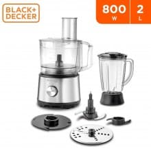 Black + Decker 2L 800W Multifunction Food Processor
