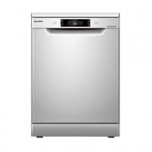 Sharp 8 Programs 12 Settings LED Dishwasher -Inox