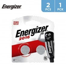 Energizer coin Battery 2016 - 2 PIECES