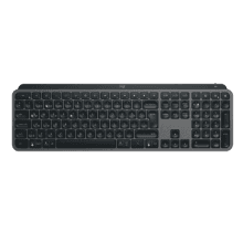 Logitech MX Keys S Advanced Wireless Illuminated Keyboard Graphite – Arabic